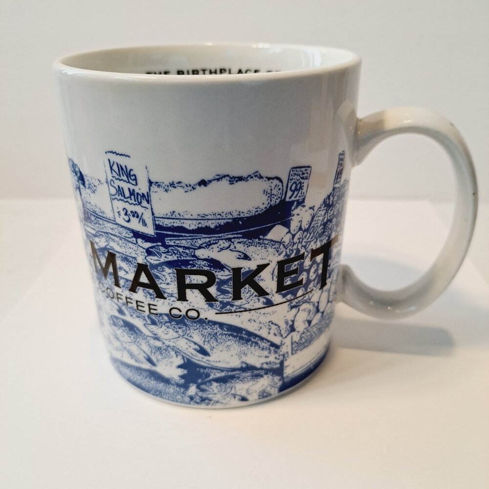Starbucks Pike Place Market Birthplace Of Starbucks Coffee Mug Cup - Picture 11 of 16